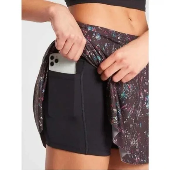 Athleta Match Point Skort in the "City Lights" print - Size XS - Picture 6 of 16